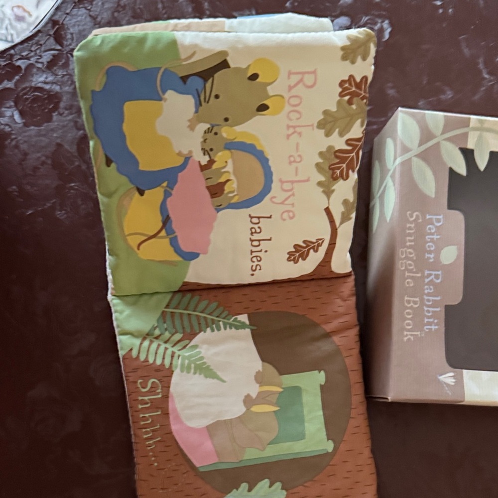Peter Rabbit Snuggle Book - Cream with Blue Accent - Picture 5 of 5
